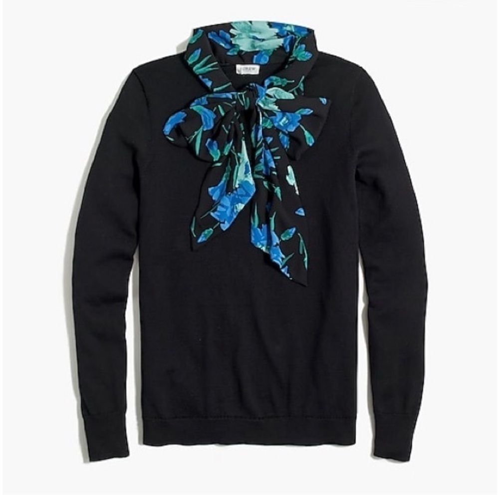 J. Crew Scarf Pullover Sweater Size XS NEW